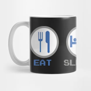 Eat Sleep Game - gamer geek nerd video games controller Mug